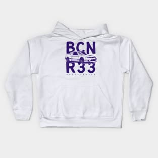 GTR BCNR33 jdm Kids Hoodie